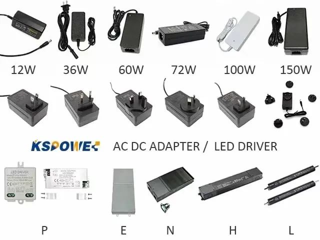 KSPOWER® 只为客户提供一致性，稳定性，安全性更好的电源适配器产品！