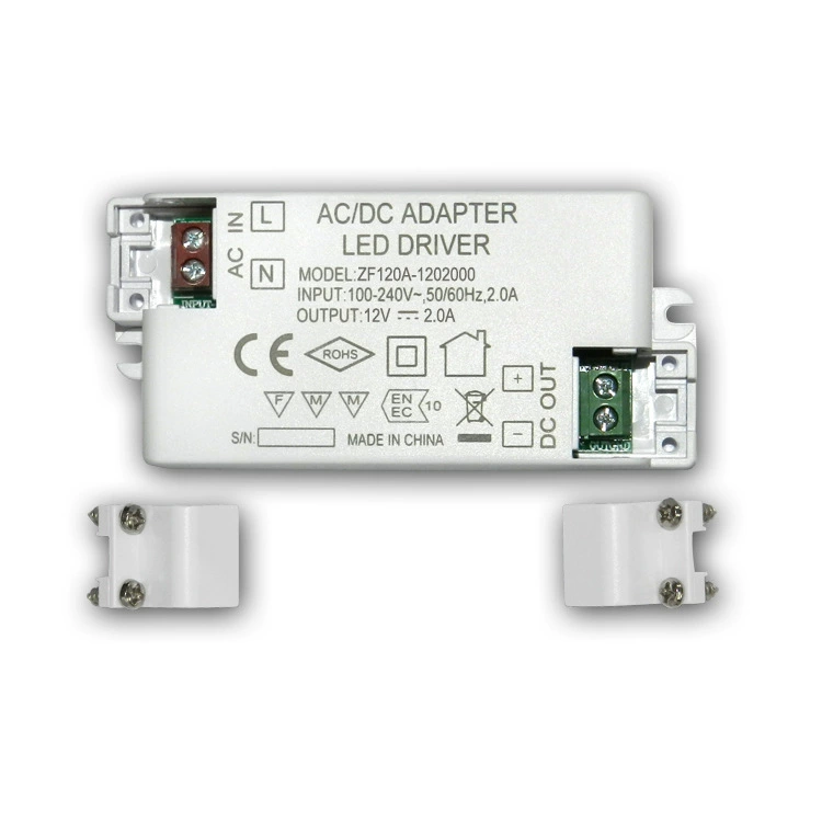 24W led驱动电源UL/CE认证12V2A/24V1A